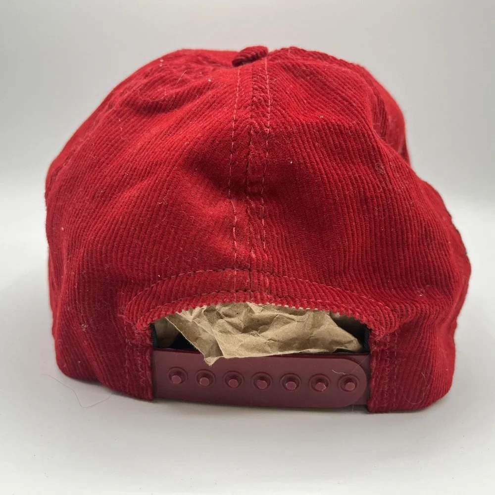 Winston Cup Series Hat Strohm Cap‎ Snap Corduroy Cigarettes USA NASCAR Vintage